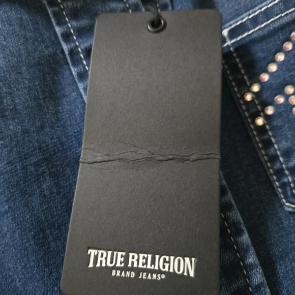 True Religion Blue Denim Shirt - Picture 7 of 7